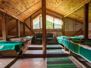 Фото номера Односпальная кровать в общем номере Лоджи Lovna Hut г. Паничиште 4